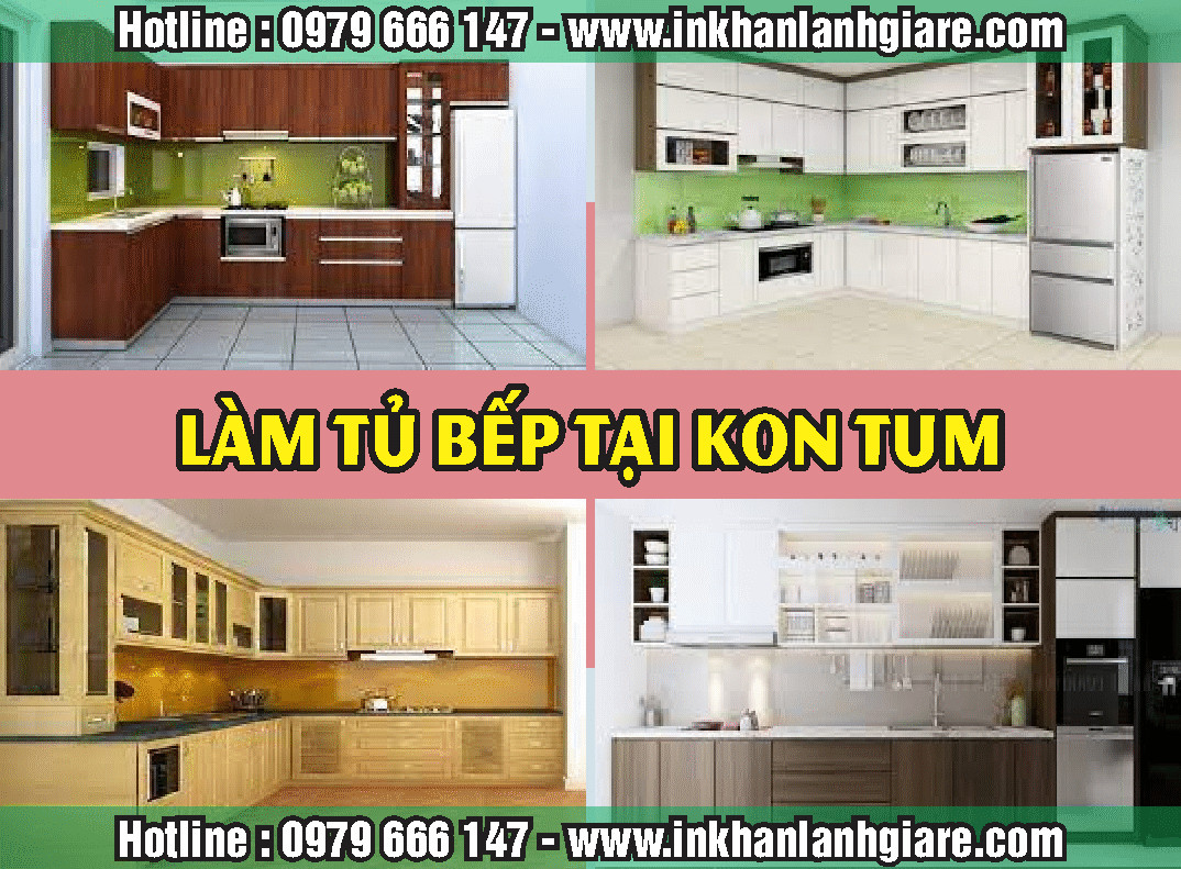 Read more about the article Làm Tủ Bếp Kon Tum